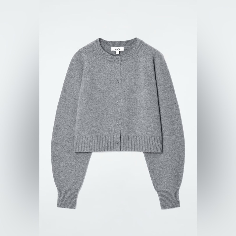 COS Heather Gray Women's Cardigan